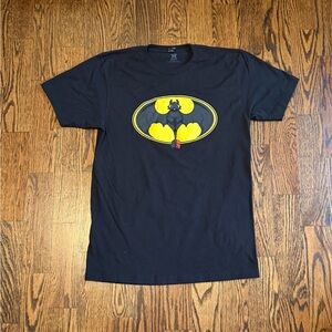 Black Graphic Batman-How to Train Your Dragon Men's T‑Shirt